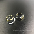 Fashion 2 Pcs Ins Sun&Moon Ring Set Alloy Gold Plated Rings Jewelry Women